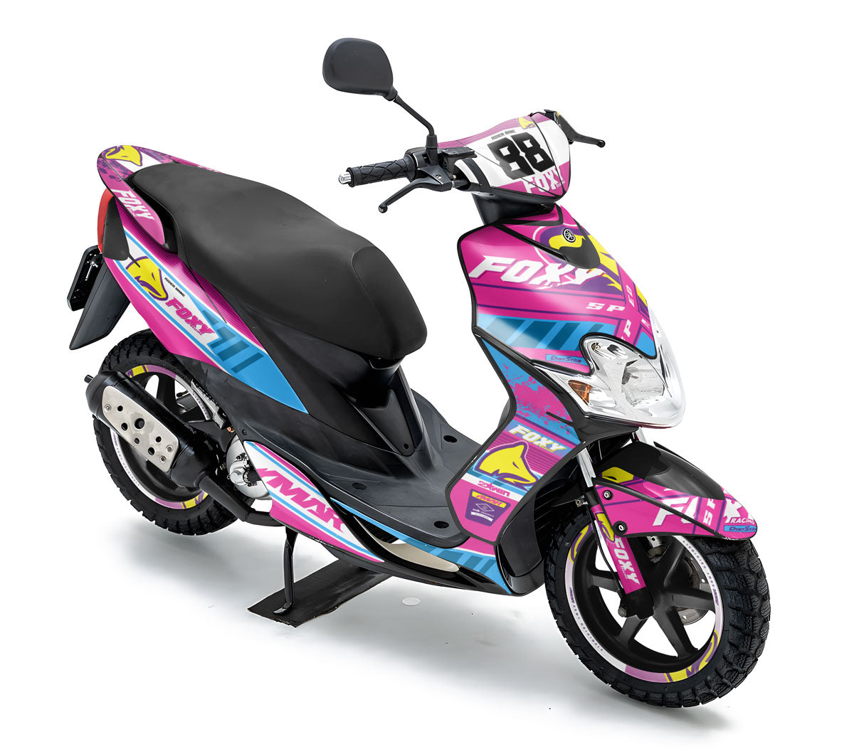 Graphics kit MBK Mach G 2004-2015 Pink Fox