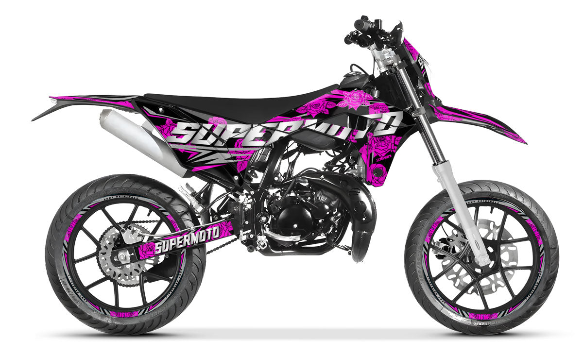 Kit déco 50cc Peugeot XP6 2026 Flowerpower