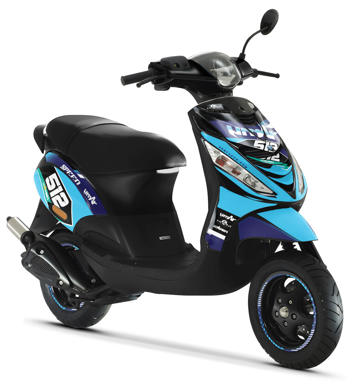 Kit déco Piaggio Zip SP2 2001-2016 GoPro