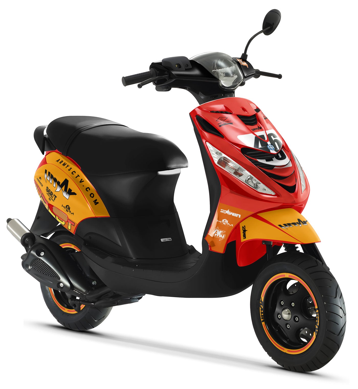 Kit déco Piaggio Zip SP2 2001-2016 Malossi