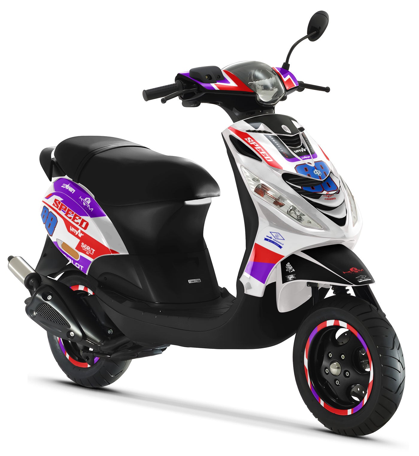 Kit pegatinas Piaggio Zip SP2 2001-2016 Pramac