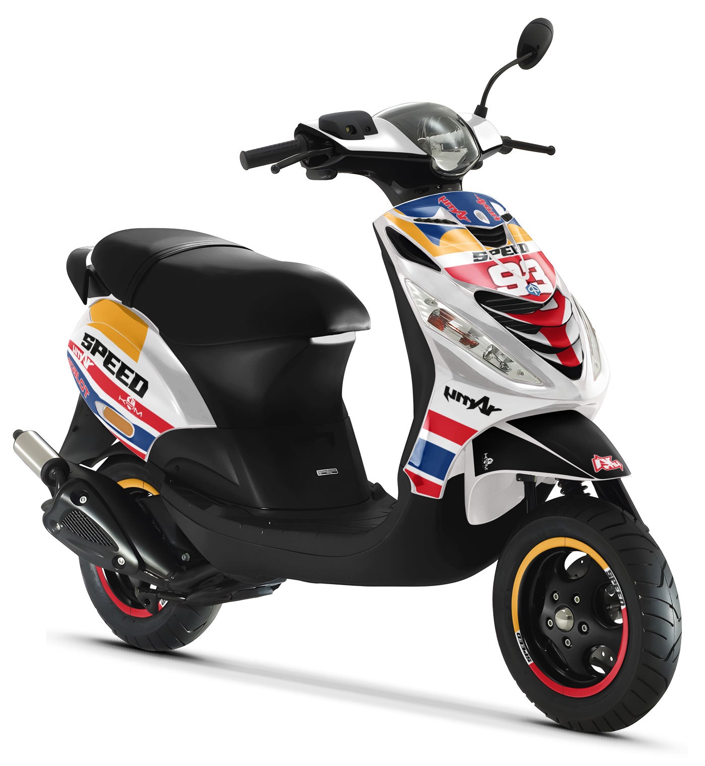 Kit pegatinas Piaggio Zip SP2 2001-2016 Repsol