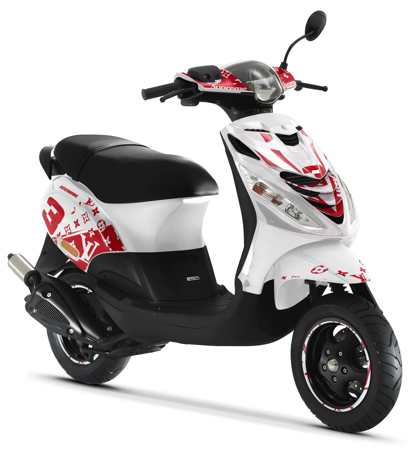 Kit pegatinas Piaggio Zip SP2 2001-2016 Supremo