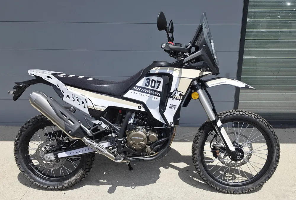 kit déco rieju aventura 307 de profil