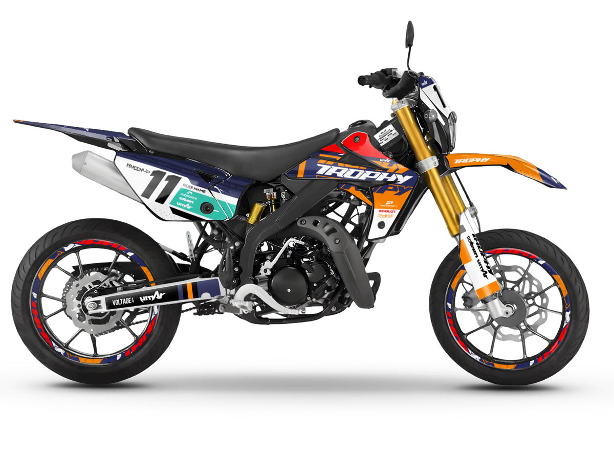 Kit pegatinas Rieju MRT 50cc 2009-2021 Blackdawn
