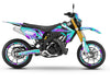 Kit de decoração 50cc Rieju MRT 2009-2021 MX Sky