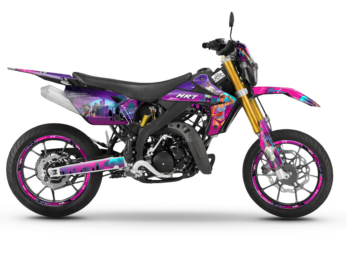Kit pegatinas Rieju MRT 50cc 2009-2021 Vice City
