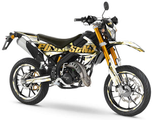 Kit déco Rieju MRT 50cc 2022-2025 Haymaker | autocollants moto | personnalisation 50cc | armysctv