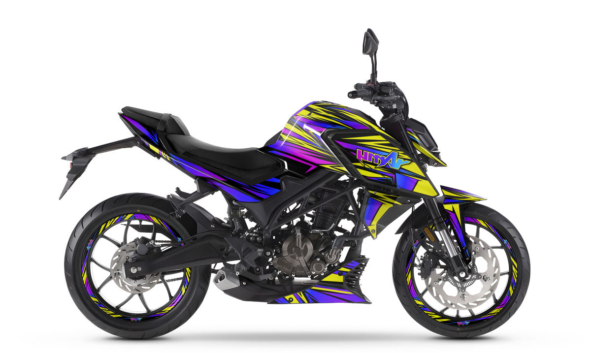 Kit pegatinas Rieju NKD 125 (2026) Airvoz