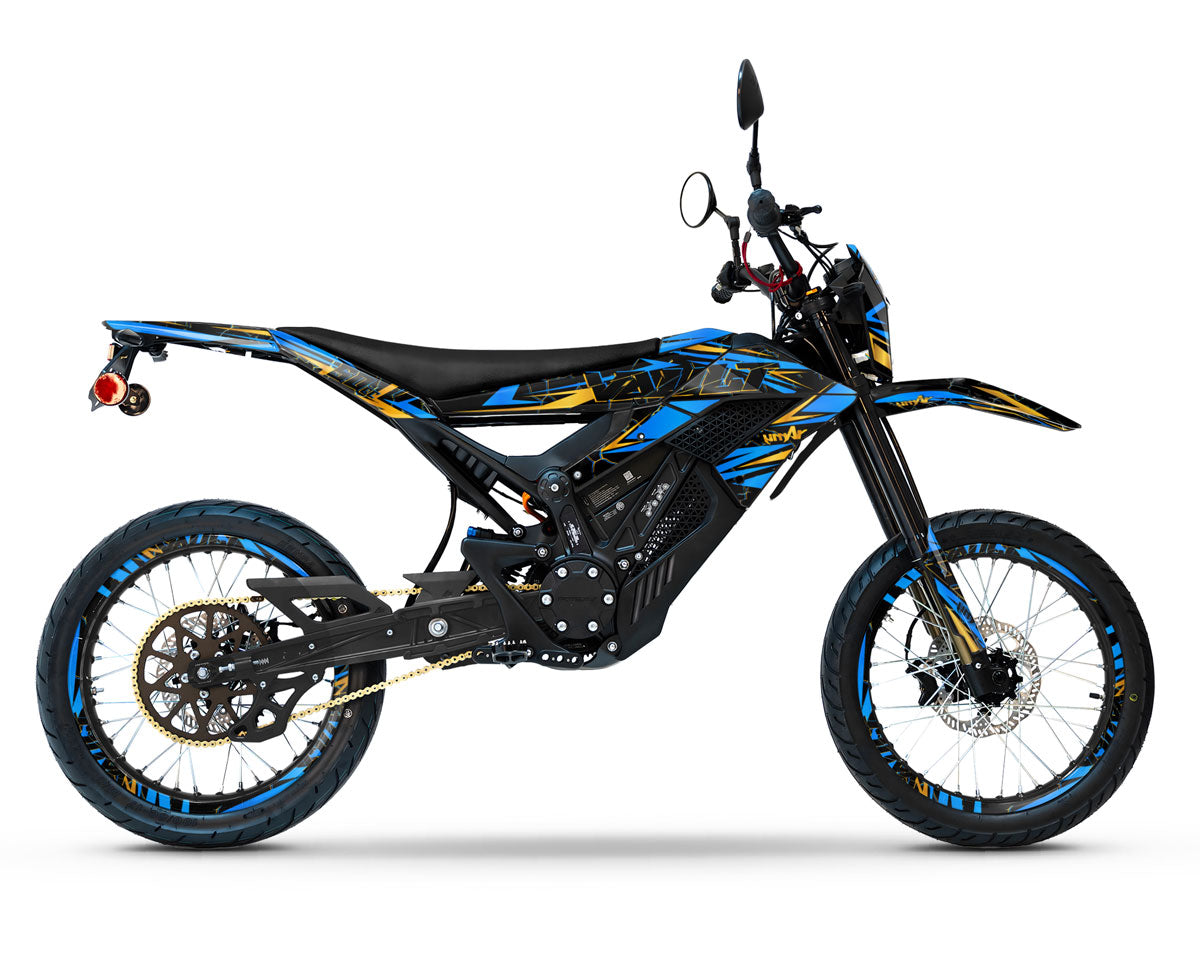 Kit déco Rieju e-Tango 2024-2026 Blue Gold