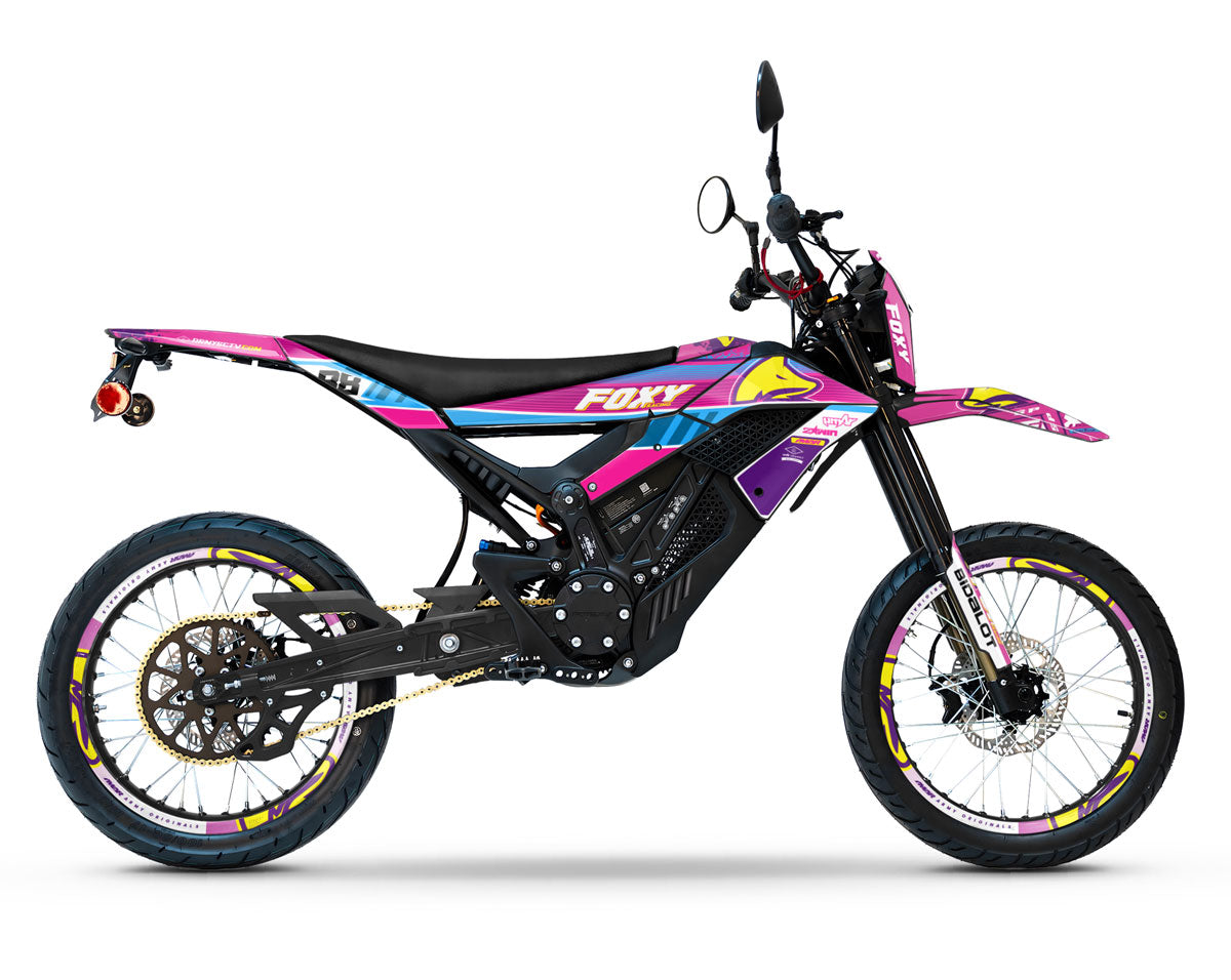 Rieju e-Tango 2024-2026 Graphics kit Pink Fox