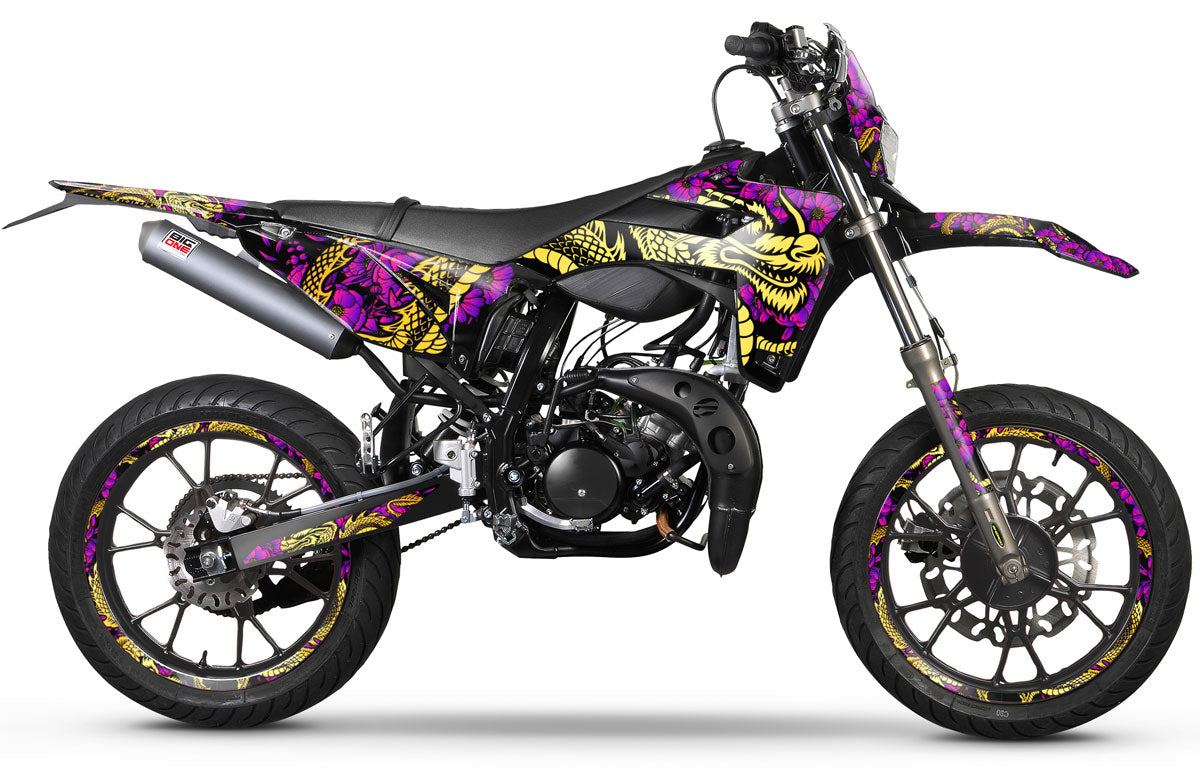 Graphics kit Sherco 50cc 2017-2026 Dragoflow