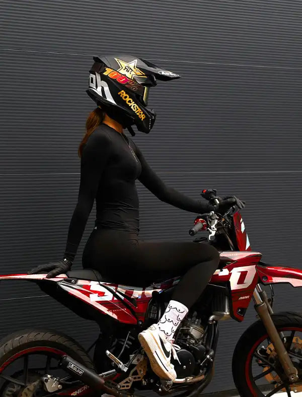 kirt deco sherco 50cc en hologrqphique paillettes
