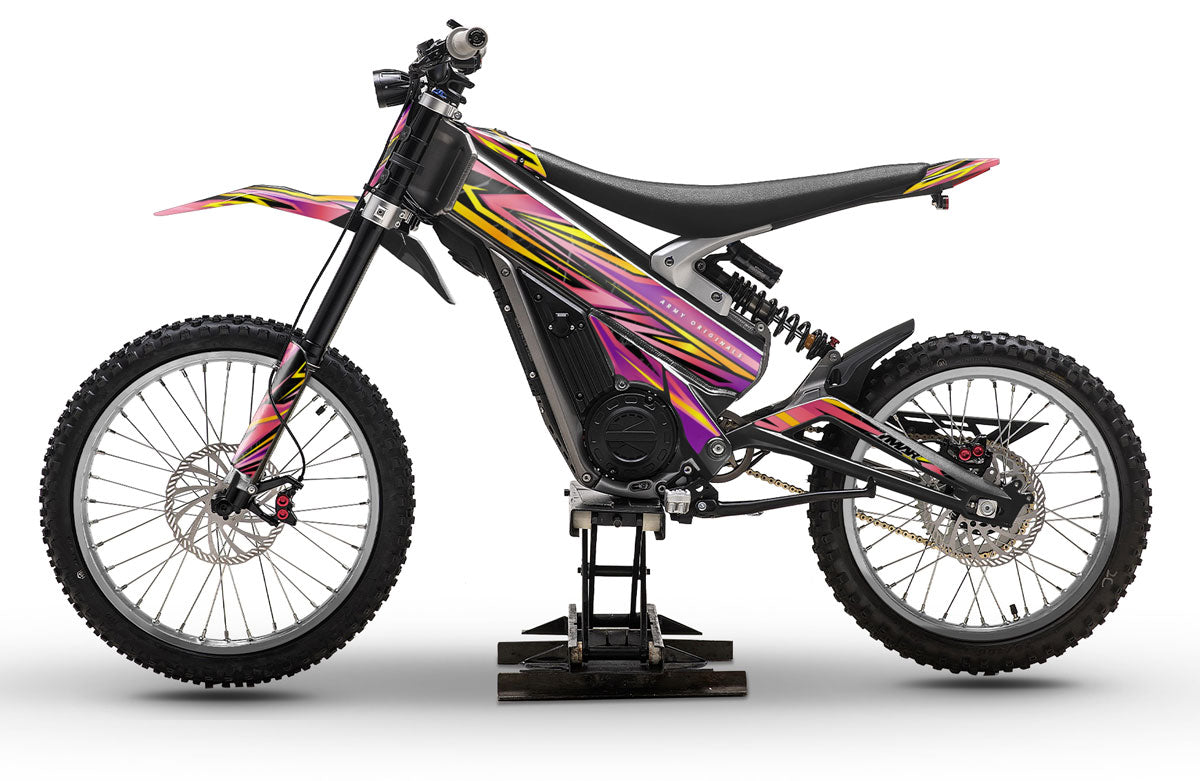 Deko-sett Talaria X3 Oransje Rev