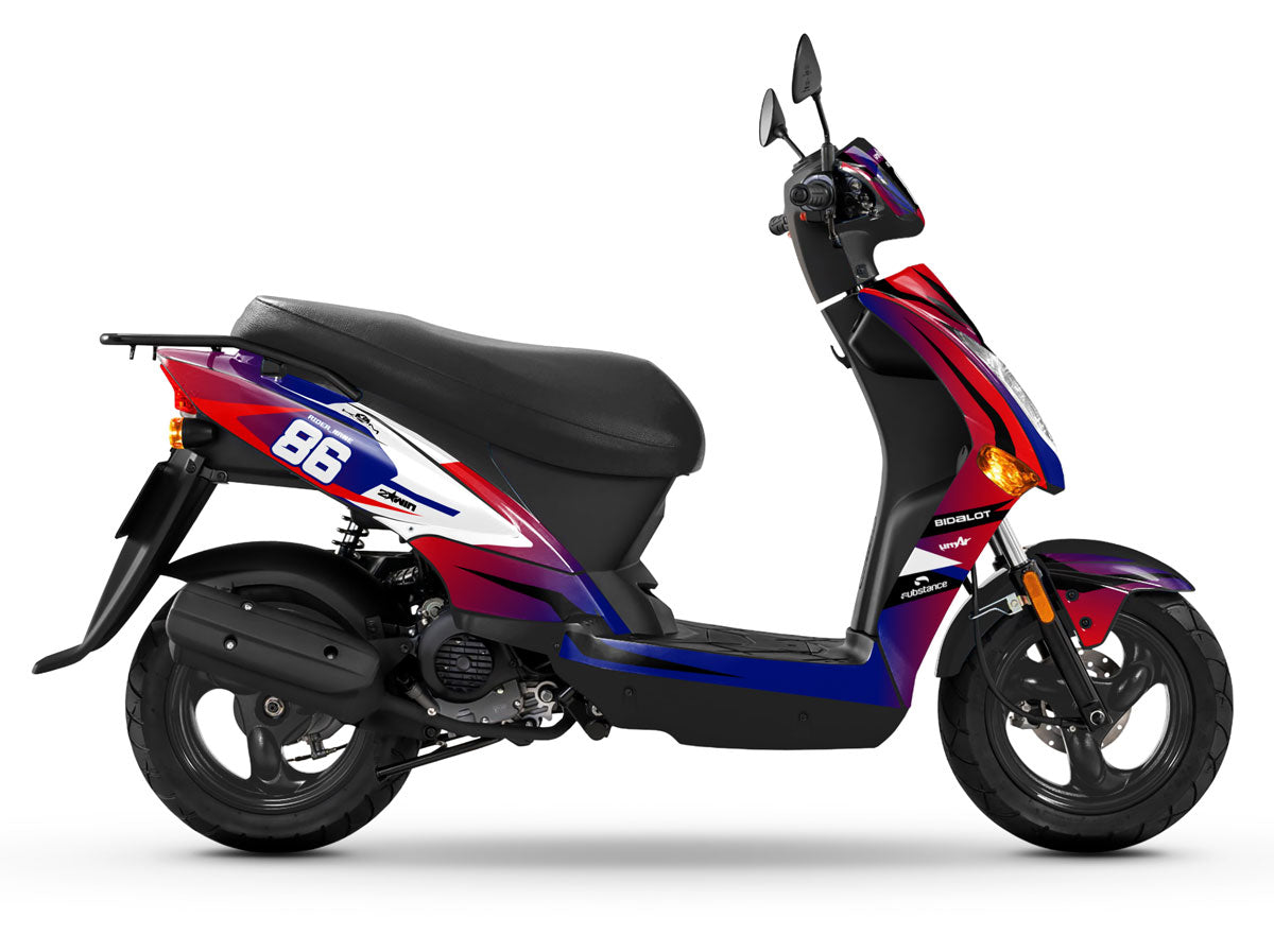 Dekor kit Scooter Kymco Agility 50 und 125cc Gradient
