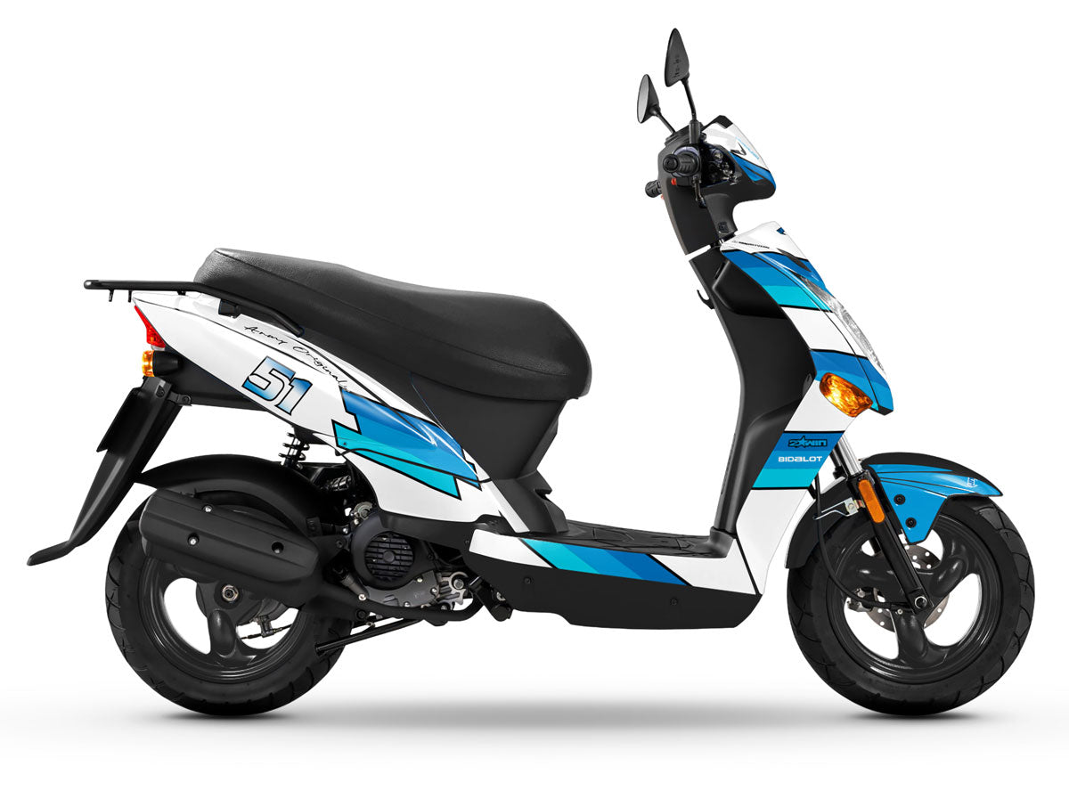Dekor kit Scooter Kymco Agility 50 und 125cc Polini