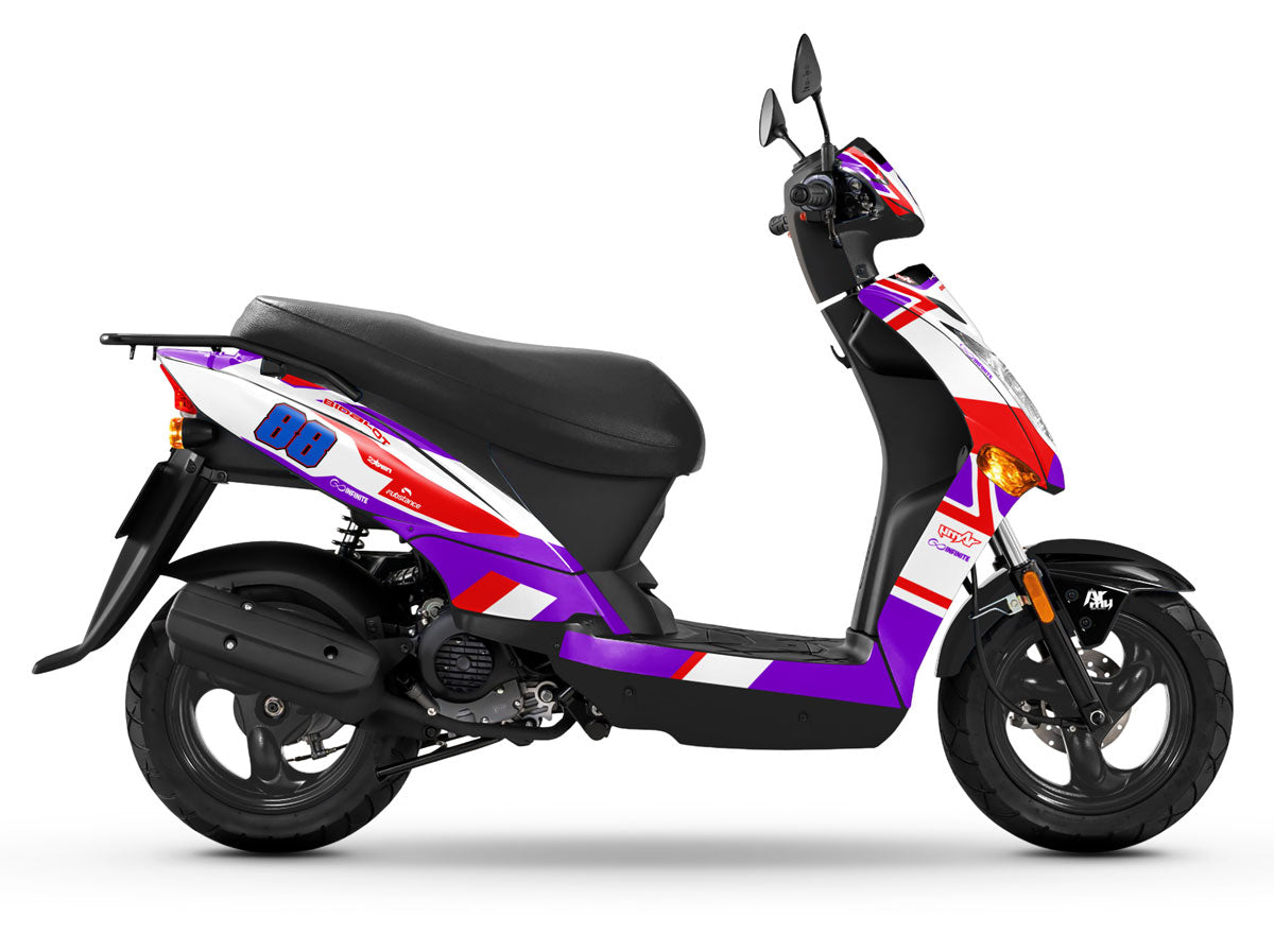 Dekor kit Scooter Kymco Agility 50 und 125cc Pramac
