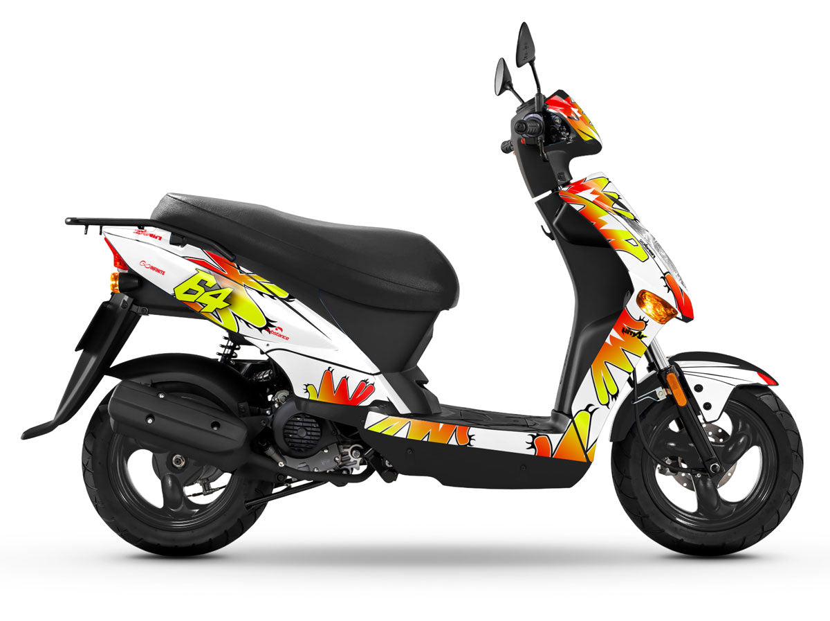 Dekor kit Scooter Kymco Agility 50 und 125cc Racing Spirit
