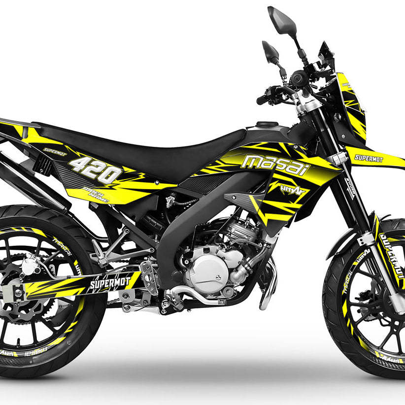 Graphic decals 50cc Masai X-Ray 2019-2024 Eighth