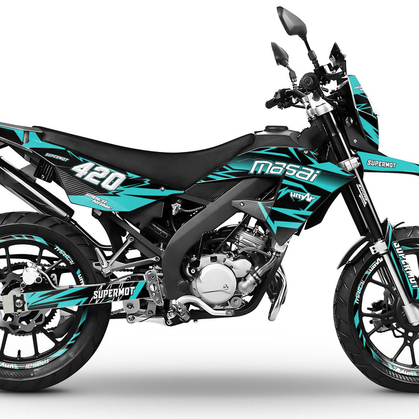 Graphic decals 50cc Masai X-Ray 2019-2024 Eighth
