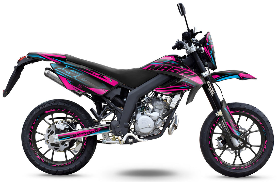 Kit déco 50cc Masai Razer 50 SM 2012-2025 Metal style