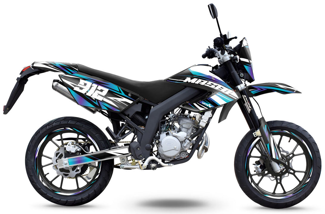 Kit déco 50cc Masai Razer 50 SM 2012-2025 Skyprem