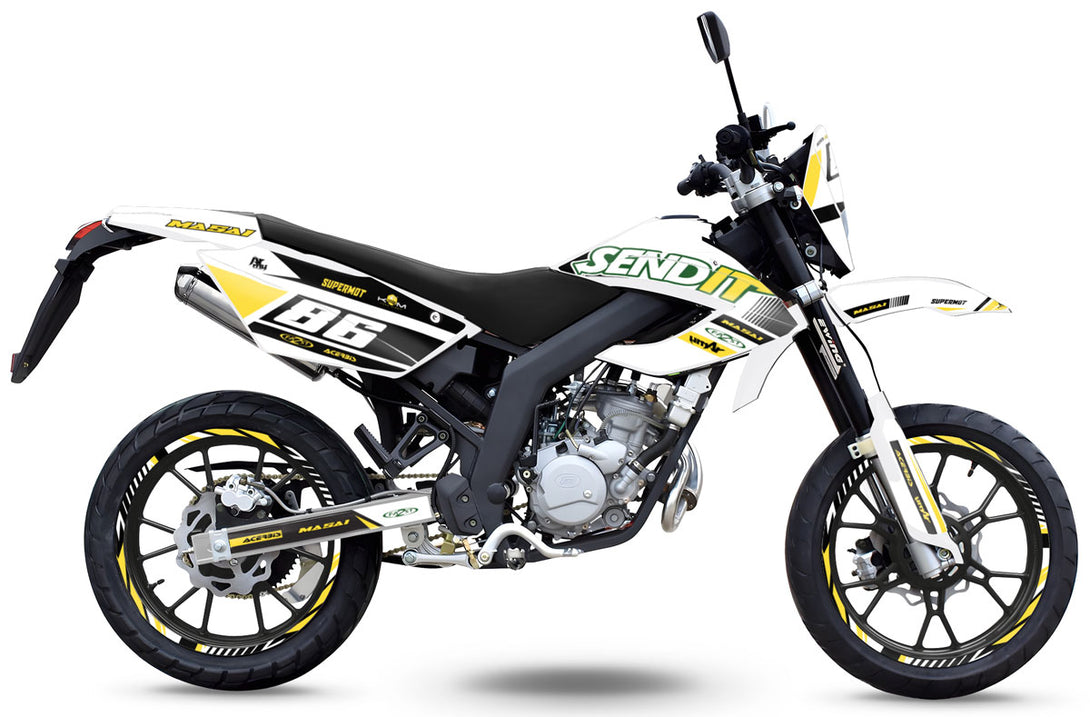 Kit déco 50cc Masai Razer 50 SM 2012-2025 Send it