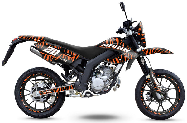 Kit déco 50cc Masai Razer Ultimate 2012-2022 Zebra