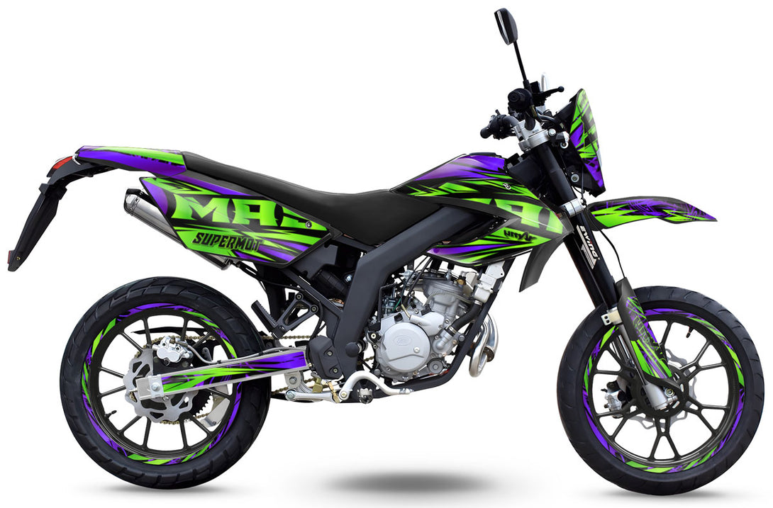 Kit déco 50cc Masai Razer 50 SM 2012-2025 Zontix