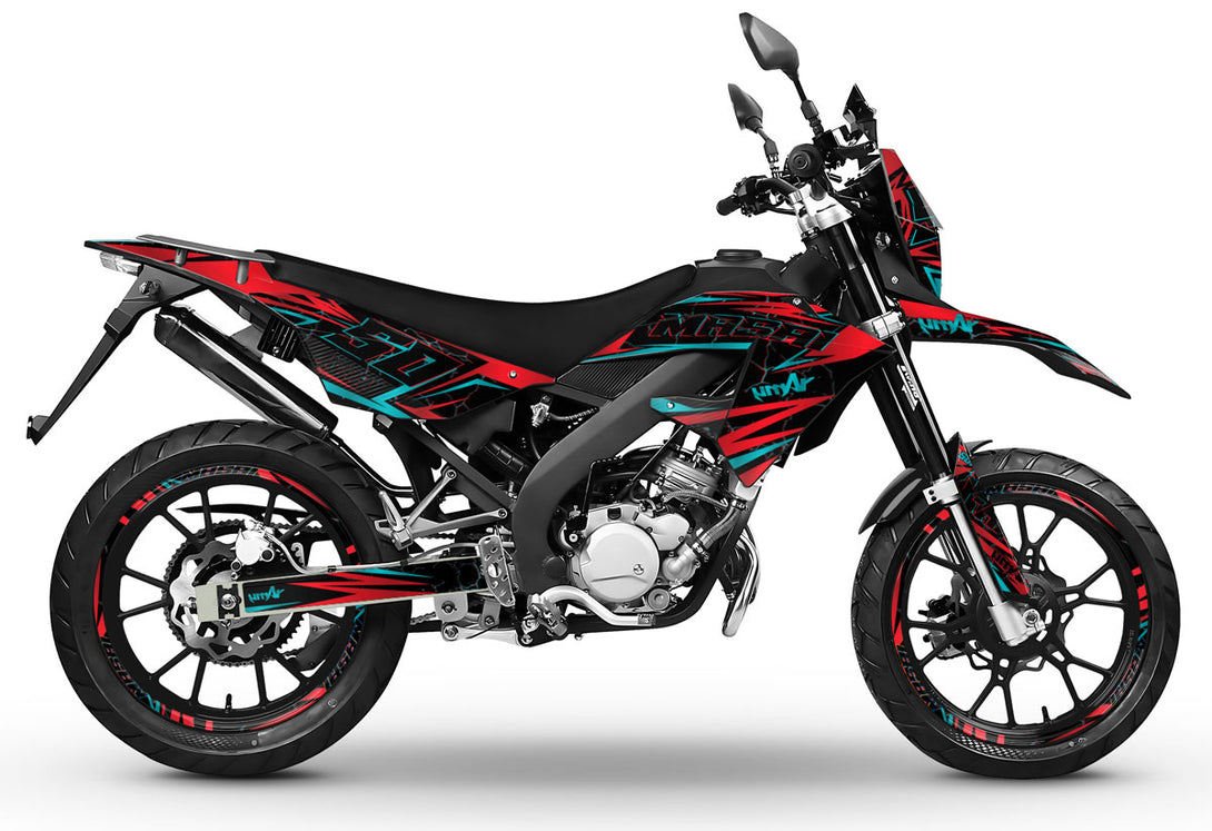 Kit déco 50cc Masai X-Ray 2019-2025 Bleuz