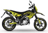 50cc Graphics kit Masai X-Ray 2019-2025 Greenline | motorcycle stickers | 50cc customization | armysctv