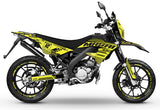 Kit déco 50cc Masai X-Ray 2019-2025 Greenline | autocollants moto | personnalisation 50cc | armysctv