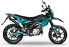 50cc Graphics kit Masai X-Ray 2019-2025 Greenline | motorcycle stickers | 50cc customization | armysctv