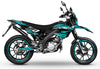 Dekor kit 50cc Masai X-Ray 2019-2025 Illuzion | Motorradaufkleber | 50cc Personalisierung | armysctv