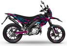 Dekor kit 50cc Masai X-Ray 2019-2025 Metallstil | Motorradaufkleber | 50cc Personalisierung | armysctv