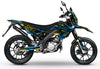 Dekor kit 50cc Masai X-Ray 2019-2025 Metallstil | Motorradaufkleber | 50cc Personalisierung | armysctv