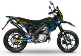 Kit déco 50cc Masai X-Ray 2019-2025 Metal Style | autocollants moto | personnalisation 50cc | armysctv