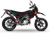 Dekor kit 50cc Masai X-Ray 2019-2025 Metallstil | Motorradaufkleber | 50cc Personalisierung | armysctv