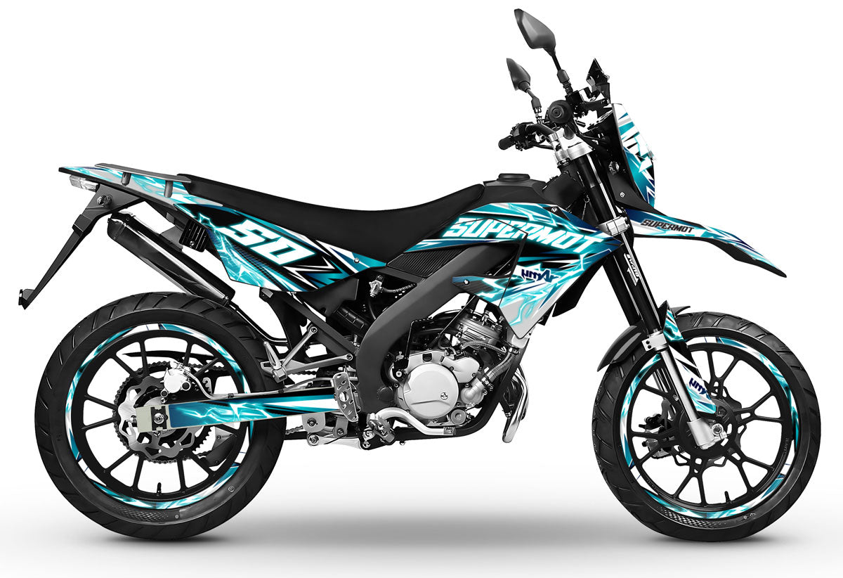 Kit déco 50cc Masai X-Ray 2019-2025 Shaker | autocollants moto | personnalisation 50cc | armysctv