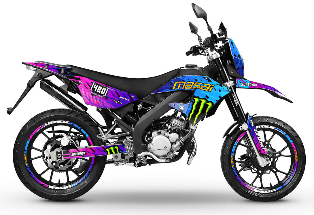 Kit déco 50cc Masai X-Ray 2019-2025 Sparkler