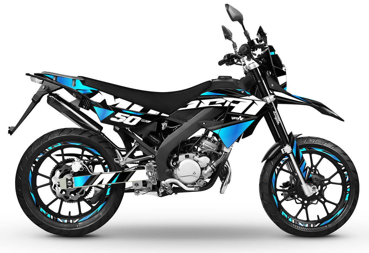 Kit déco 50cc Masai X-Ray 2019-2025 Vision | autocollants moto | personnalisation 50cc | armysctv