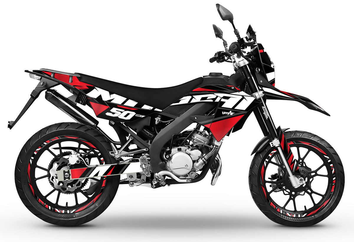 Kit déco 50cc Masai X-Ray 2019-2025 Vision | autocollants moto | personnalisation 50cc | armysctv