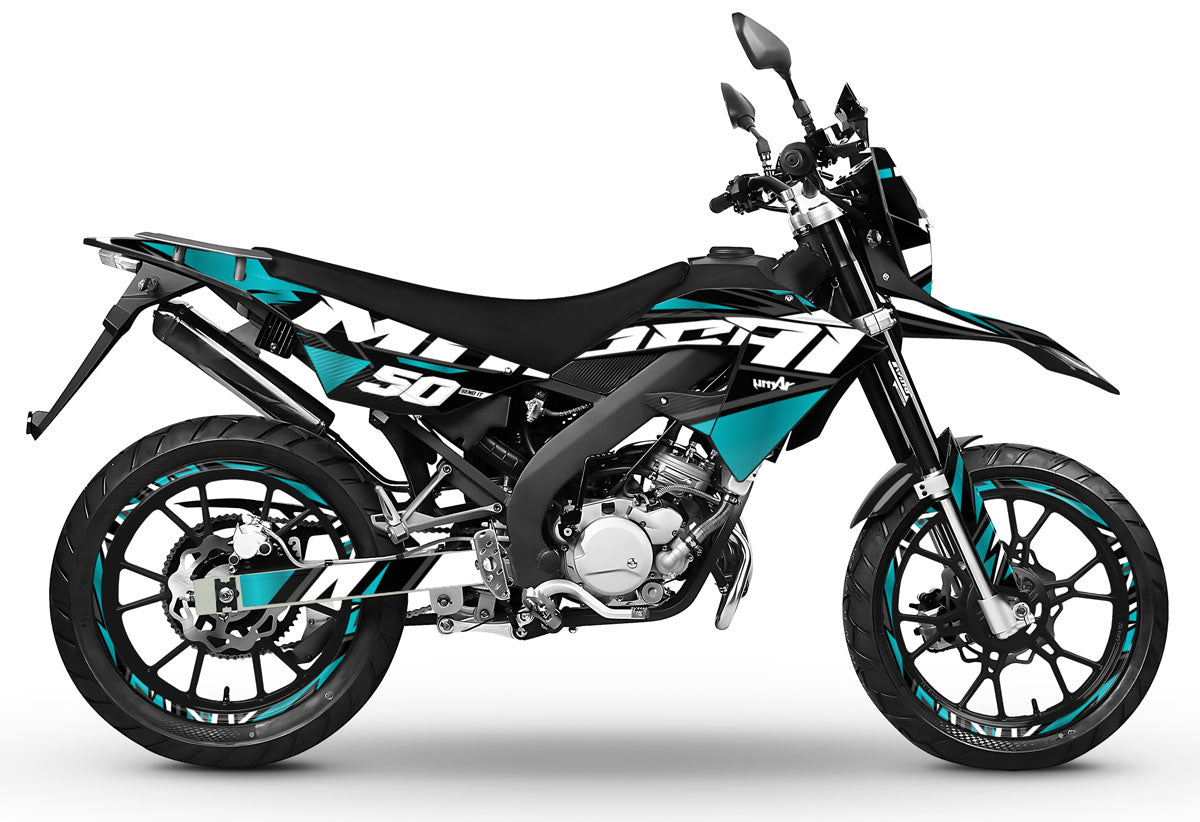 Kit déco 50cc Masai X-Ray 2019-2025 Vision | autocollants moto | personnalisation 50cc | armysctv