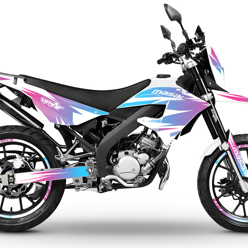 Graphic decals 50cc Masai X-Ray 2019-2024 X-Fast