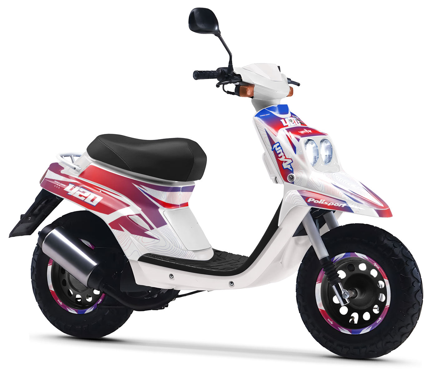 50cc Graphics kit MBK Booster / Yamaha BW's 1990-2003 France