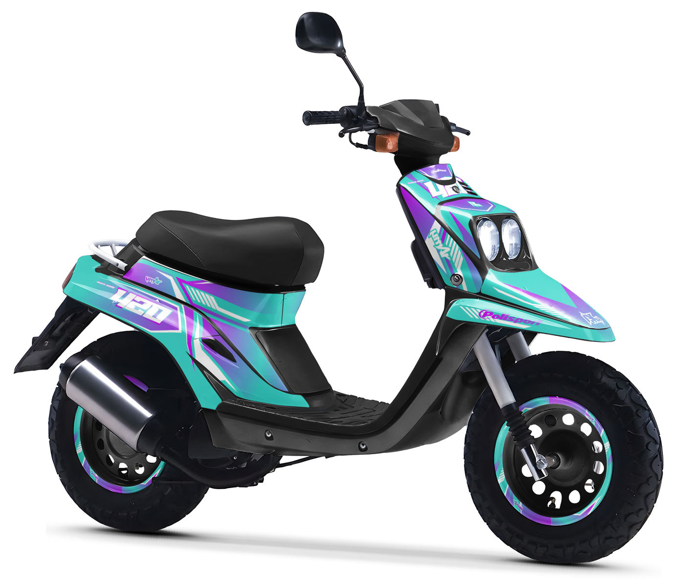 50cc Graphics kit MBK Booster / Yamaha BW's 1990-2003 MX Sky