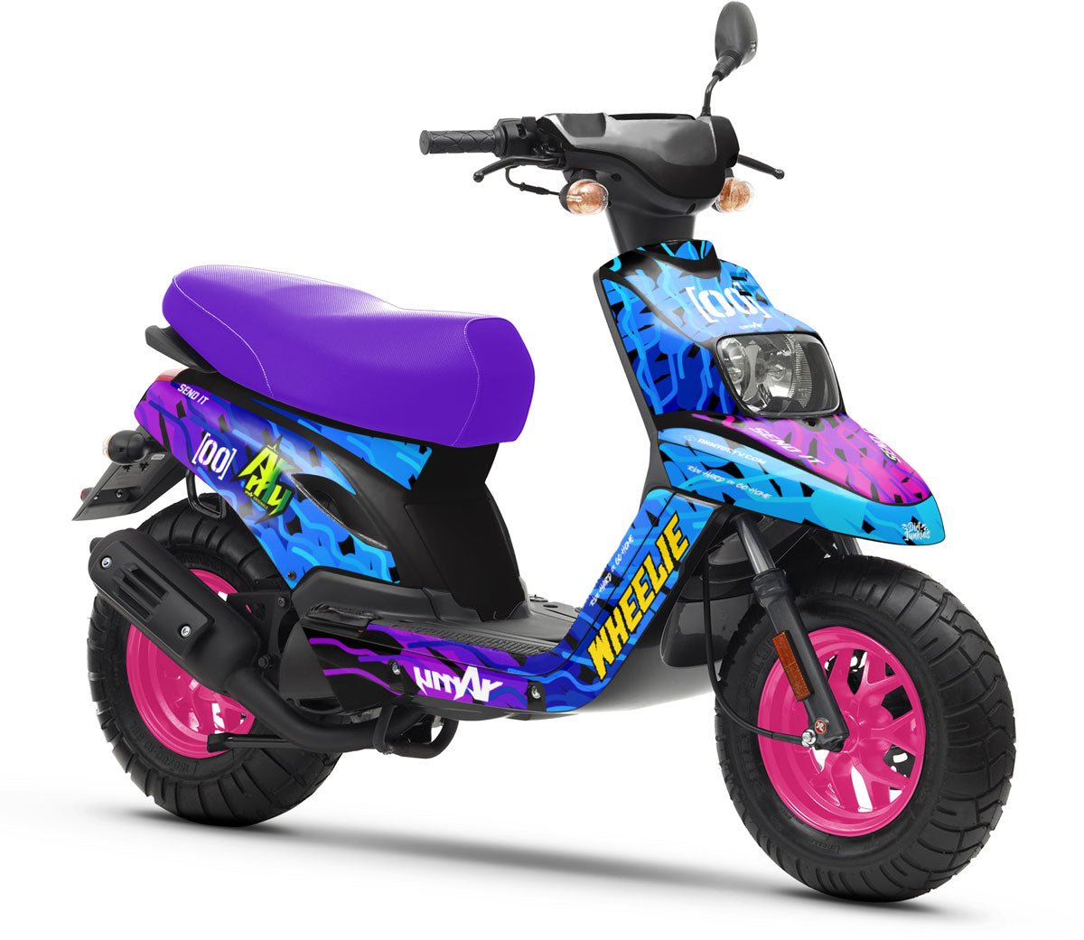 Kit pegatinas 50cc MBK Booster / Yamaha BW's 2004-2018 Sparkler