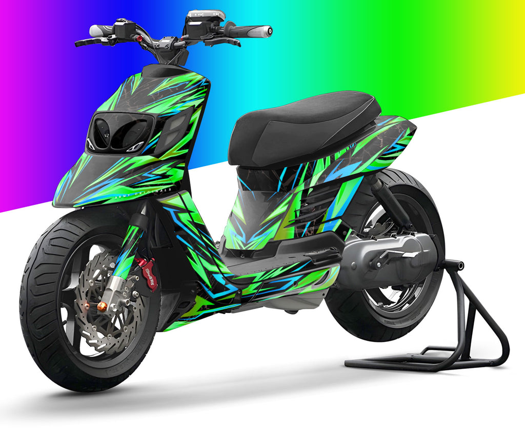 kit déco 100% perso Booster RX BCD / Yamaha BW'S RX BCD