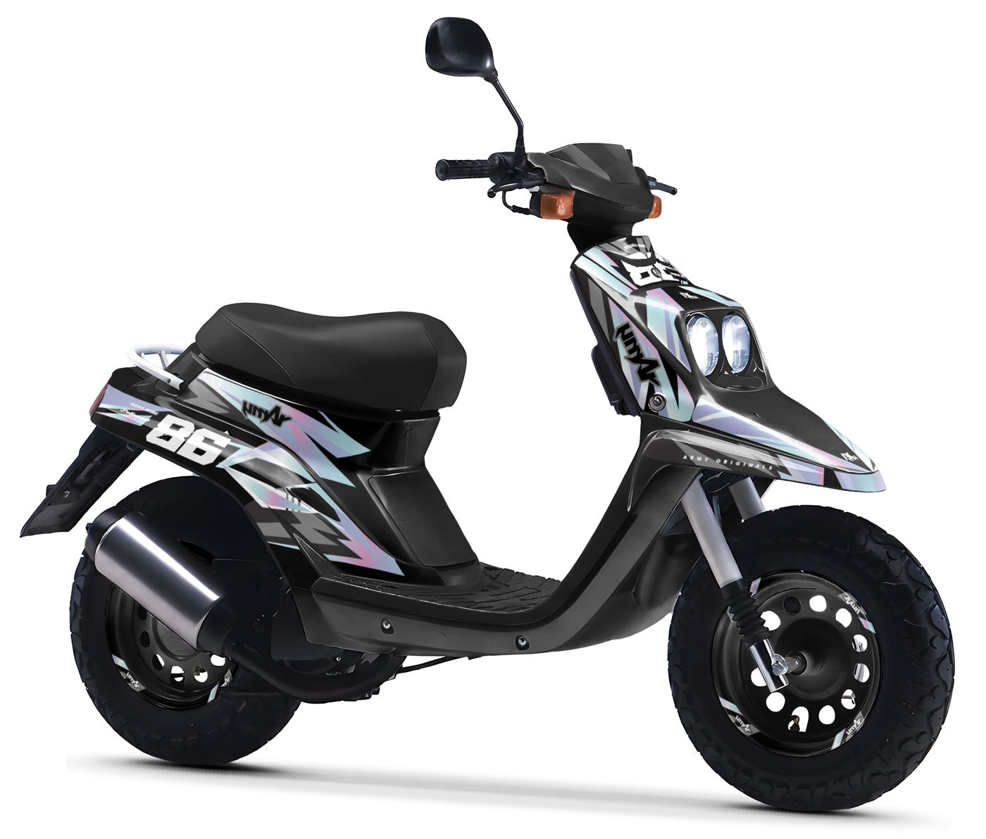 Graphic Decals MBK Booster Yamaha BW s Frost Icy And Elegant graphic-decals-mbk-booster-yamaha-bw-s-frost-icy-and-elegant