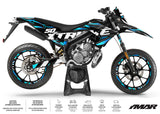 Kit pegatinas 50cc Derbi Senda x-treme 2018-2025 Army Vision